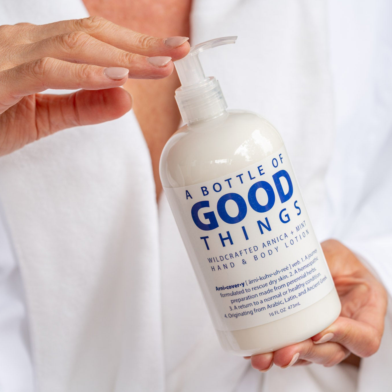 Arni•cover•y Arnica + Mint Lotion ~ 16 oz.