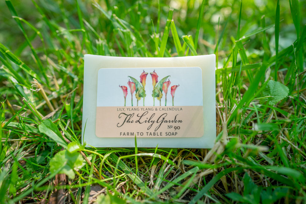 THE LILY GARDEN 5 oz. ~ FARM TO TABLE SOAP SLICE