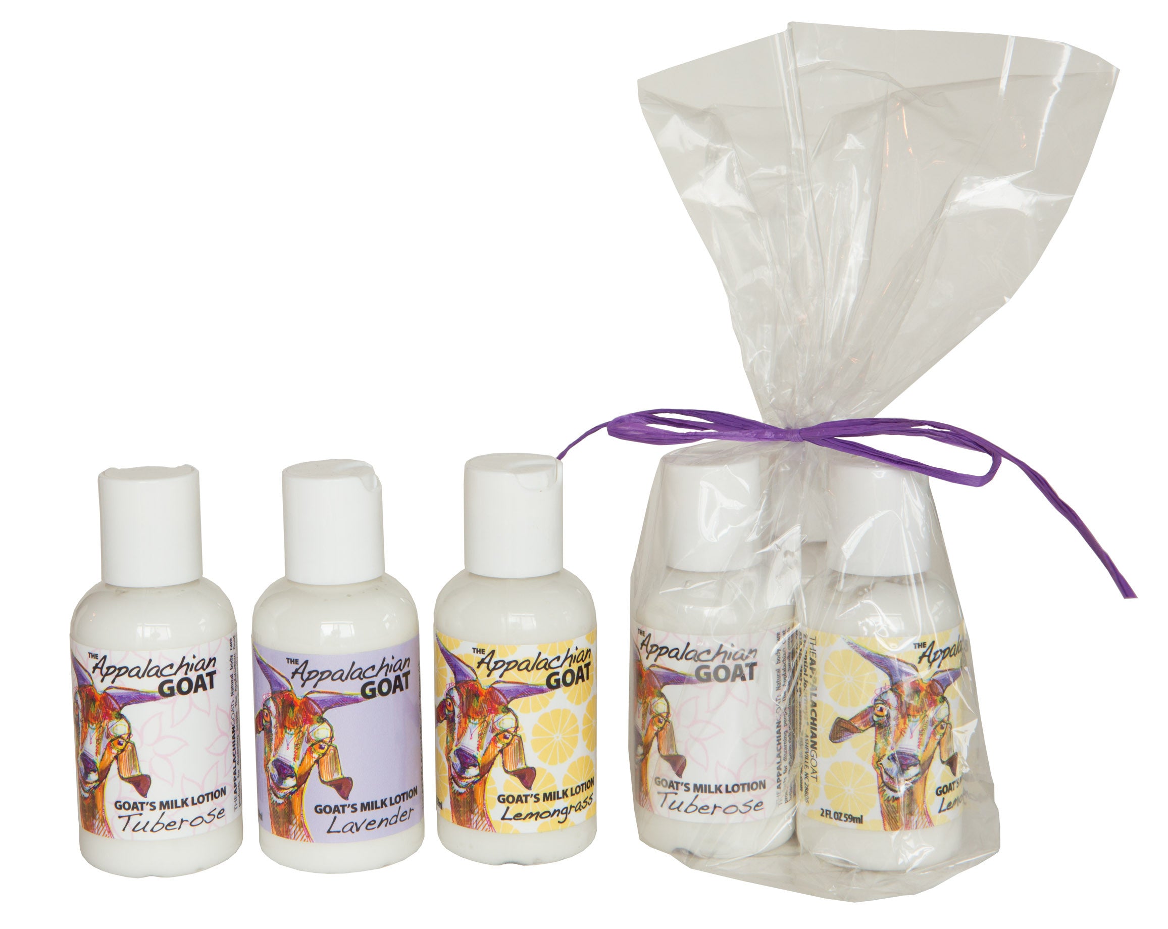 TRAVEL GOAT's MILK LOTIONS 3 PACK