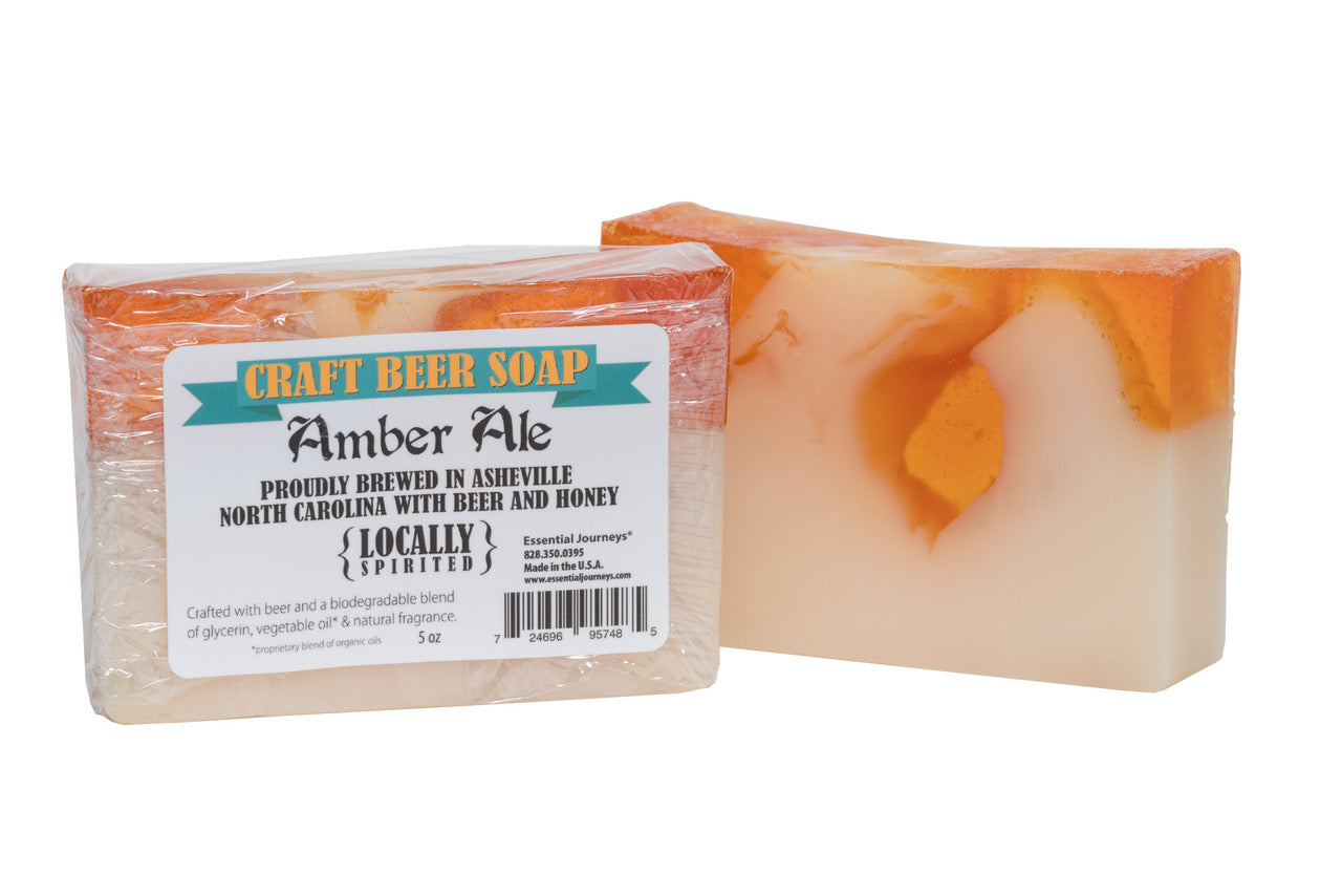 AMBER ALE BEER SOAP SLICE 5 oz.