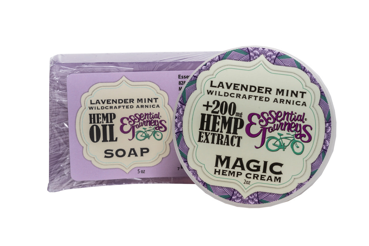 HEMP OIL CREAM & SOAP GIFT SET