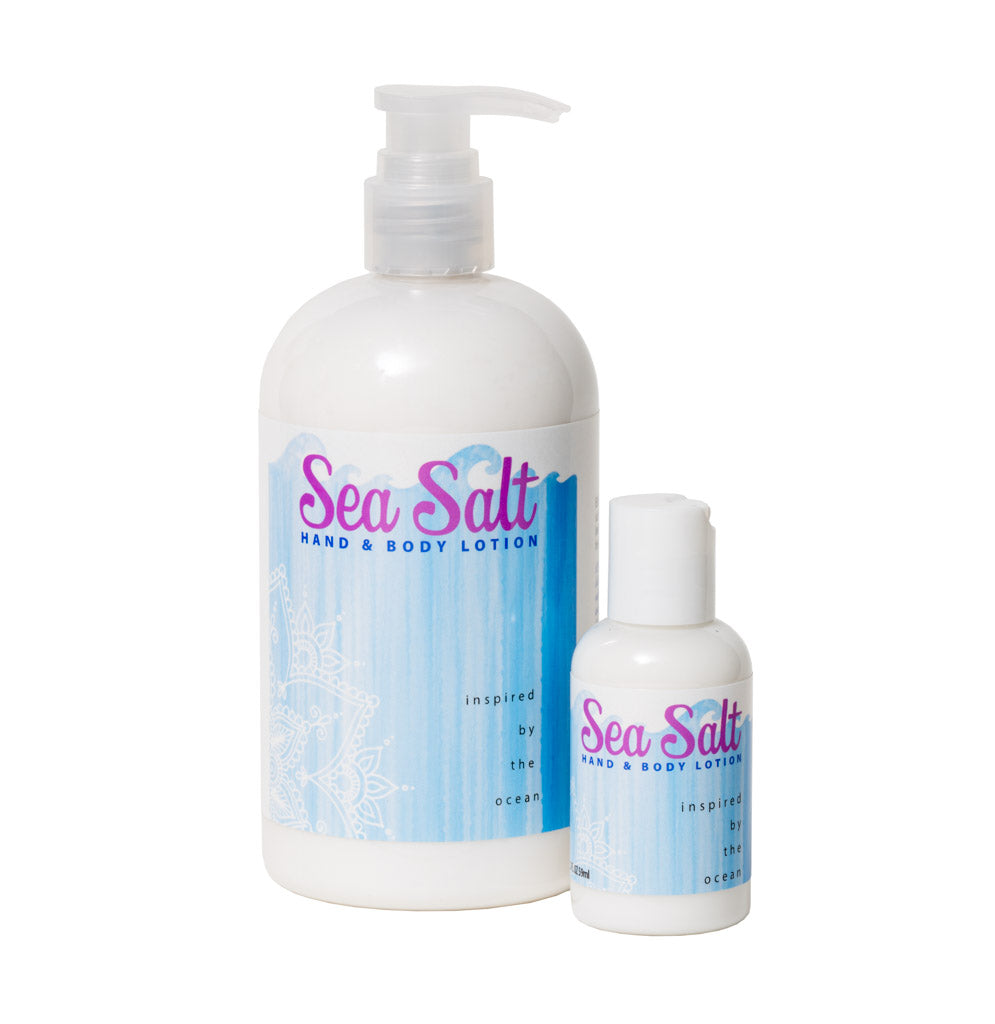 SEA SALT HAND & BODY LOTION 16 oz or 2 oz