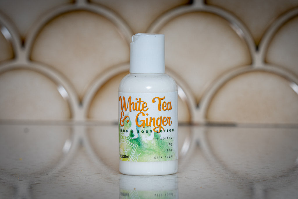 WHITE TEA & GINGER HAND & BODY LOTION 16 oz or 2 oz