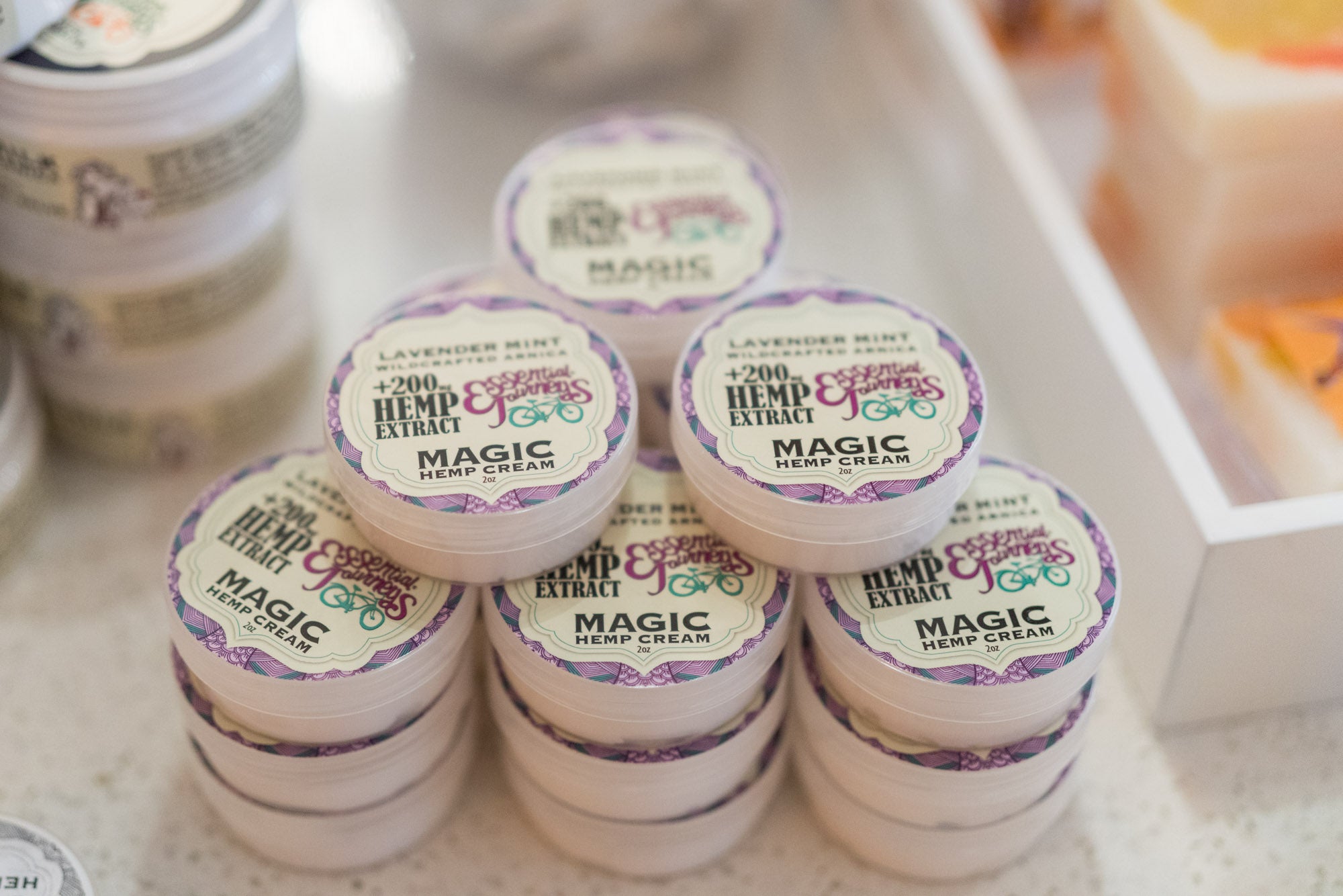 LAVENDER MINT ARNICA CREAM 2 oz. + HEMP OIL