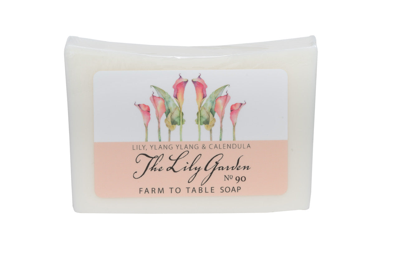 THE LILY GARDEN 5 oz. ~ FARM TO TABLE SOAP SLICE