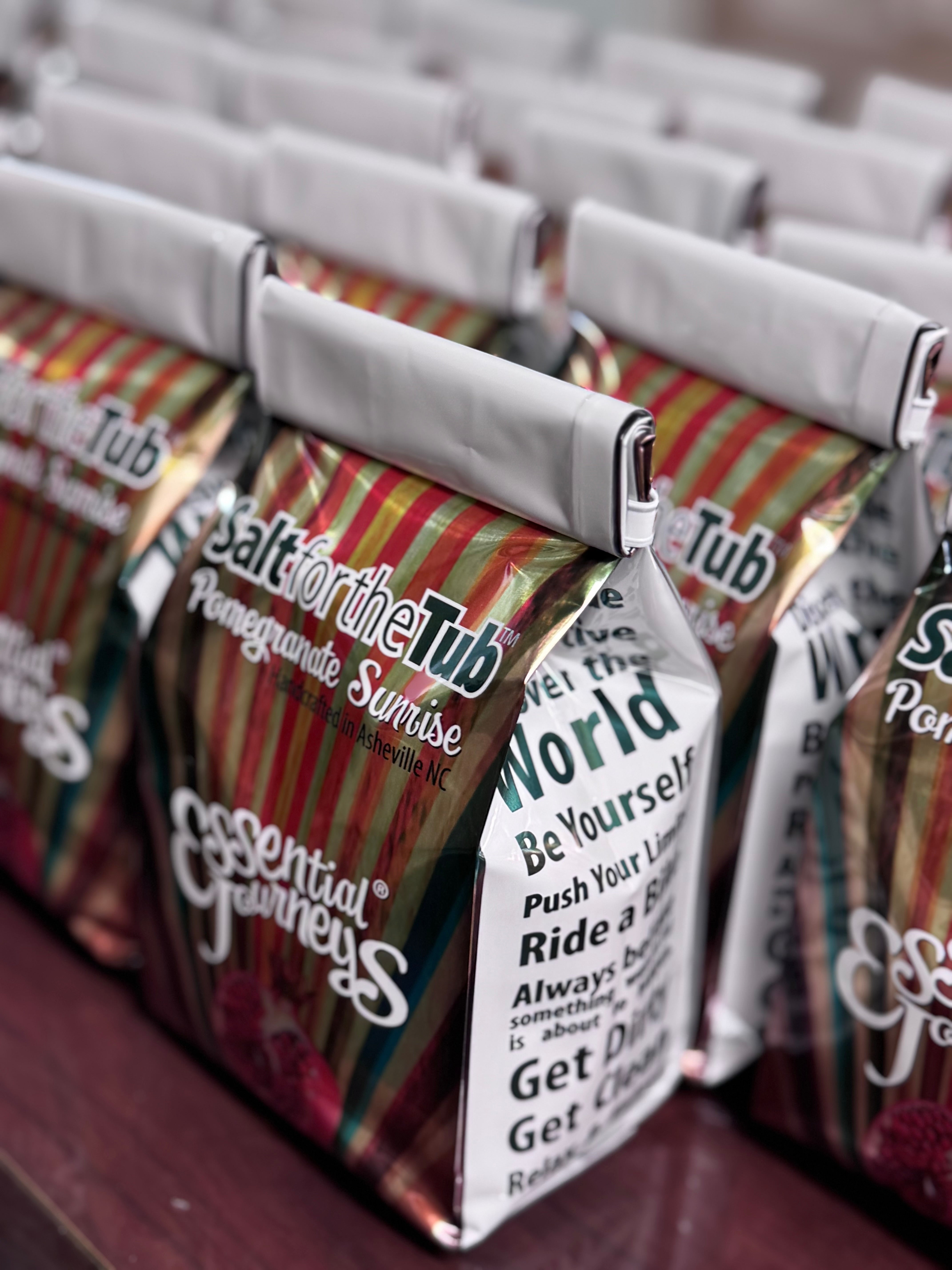 POMEGRANATE SUNRISE ARNICA BATH SALTS