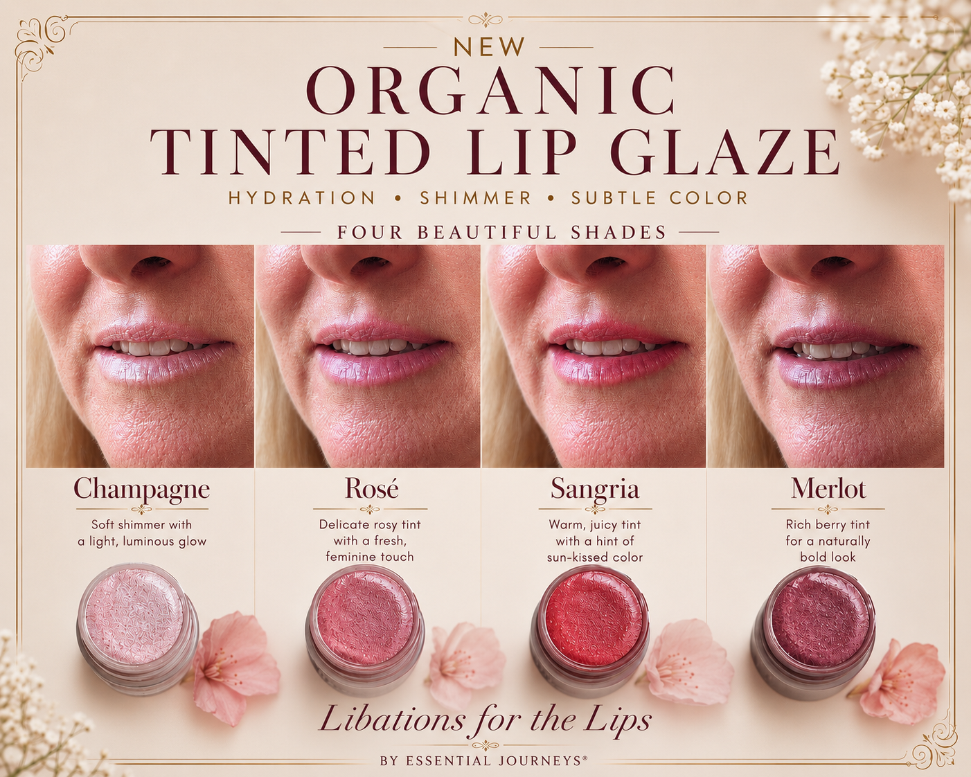 MERLOT ORGANIC TINTED LIP GLAZE™