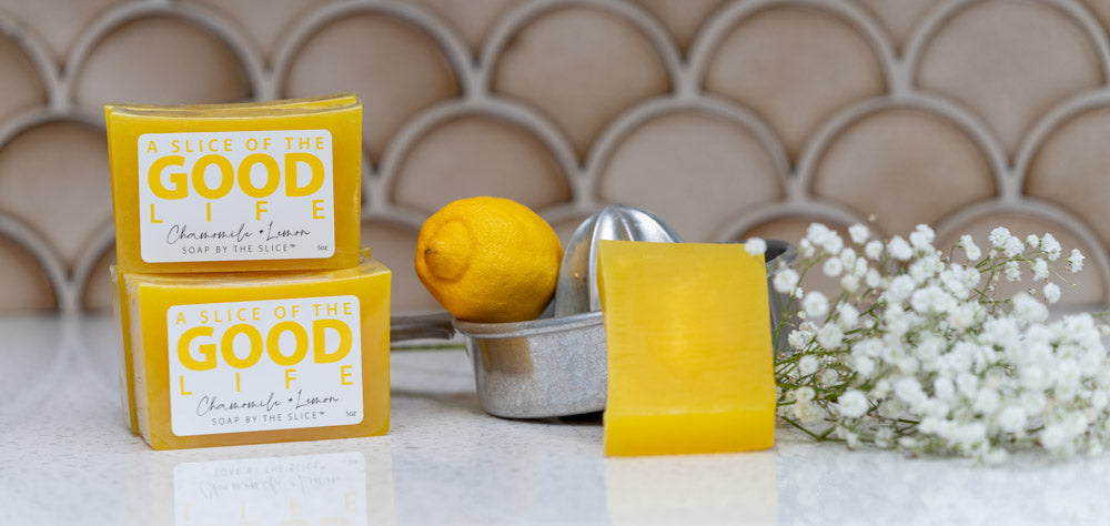 CHAMOMILE + LEMON SOAP SLICE 5 oz.