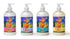 LIQUID SOAP - COLLECTION OF ALL FOUR GOATS MILK 16 oz.