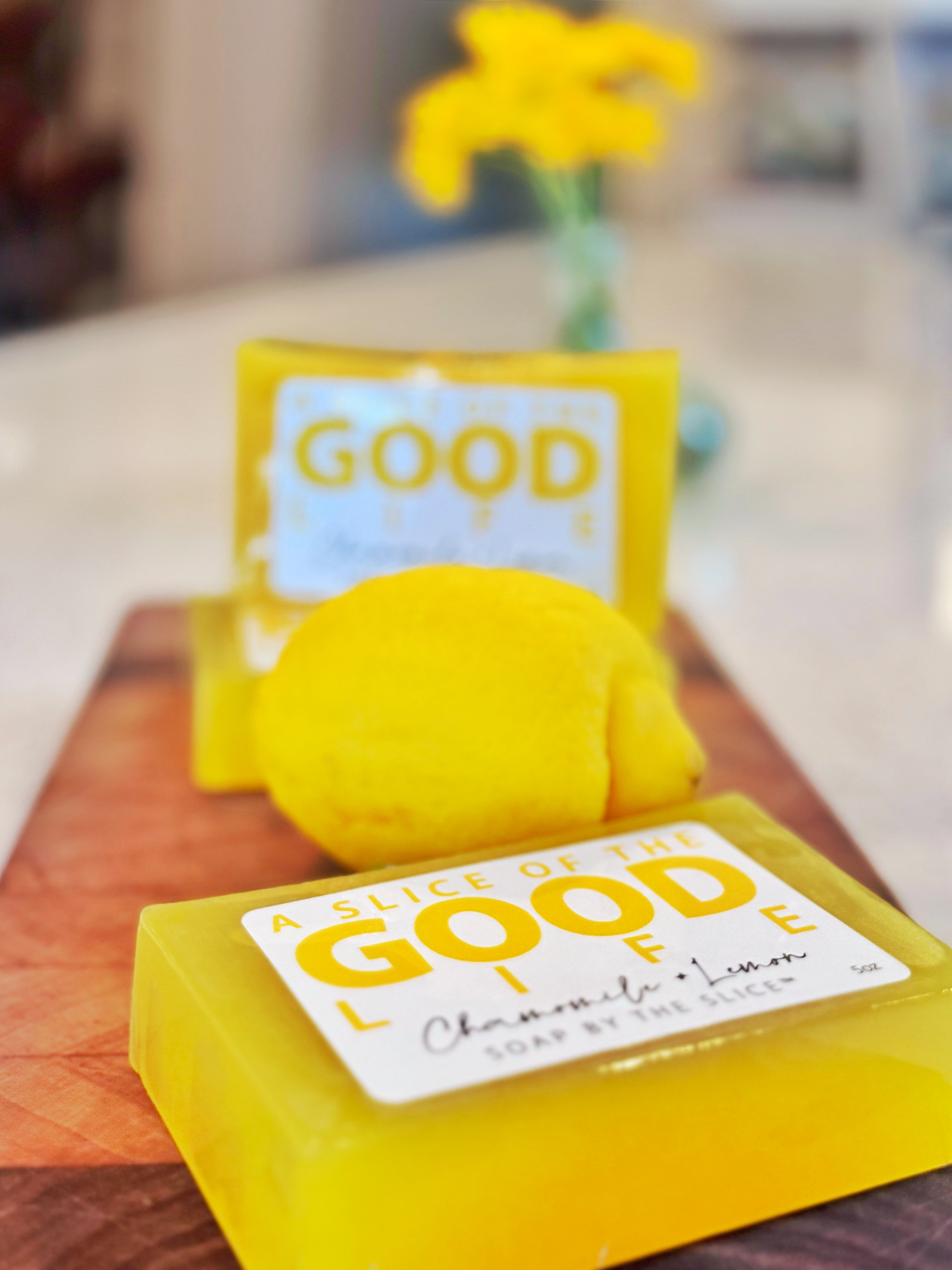 CHAMOMILE + LEMON SOAP SLICE 5 oz.