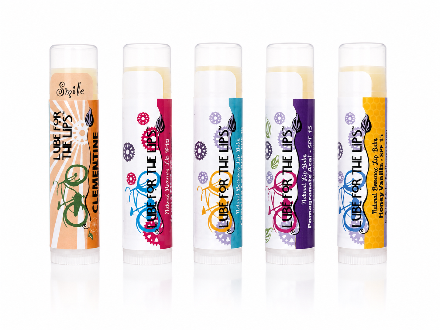 Lube for the Lips® Five Flavor Collection