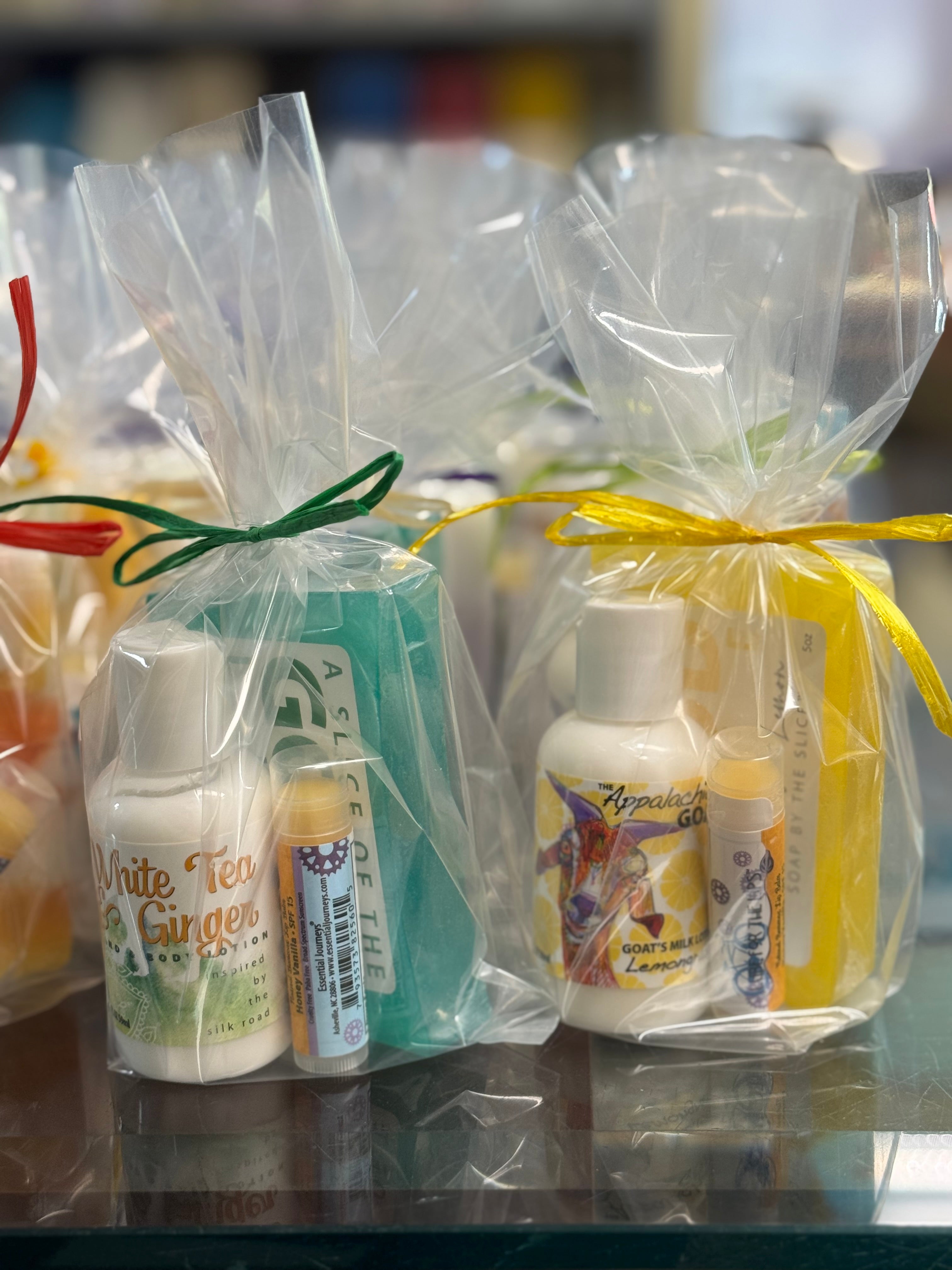 XL COMBO: ONE REGULAR SIZE SOAP SLICE +  ONE 2 oz. LOTION + ONE LIP LUBE
