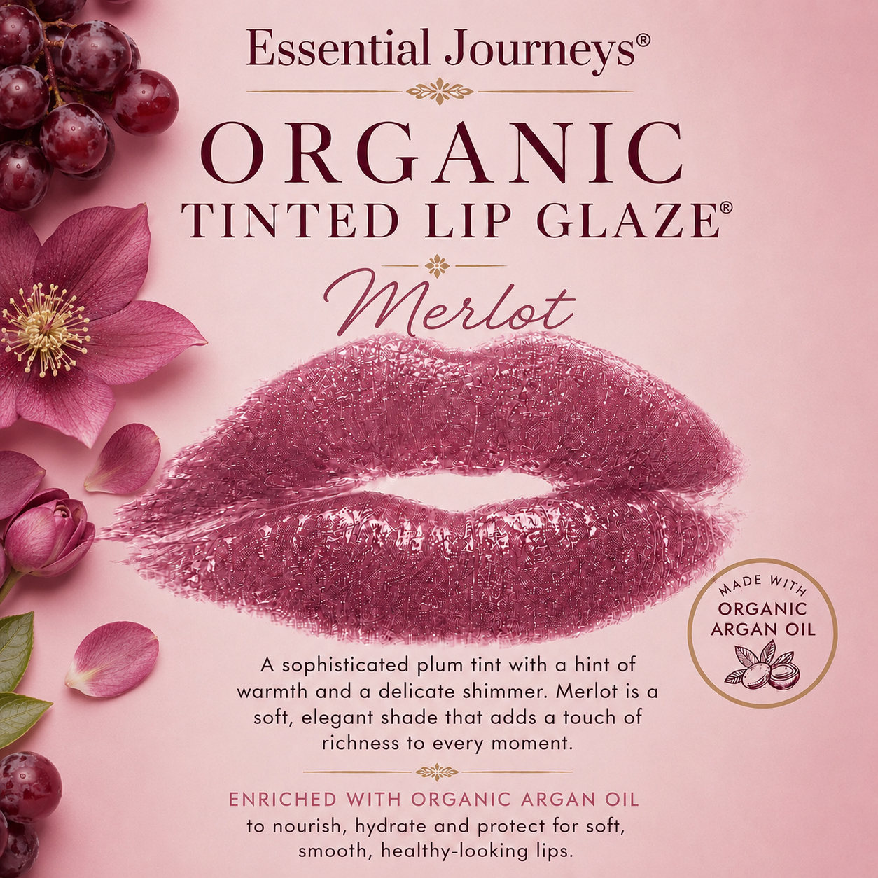 MERLOT ORGANIC TINTED LIP GLAZE™