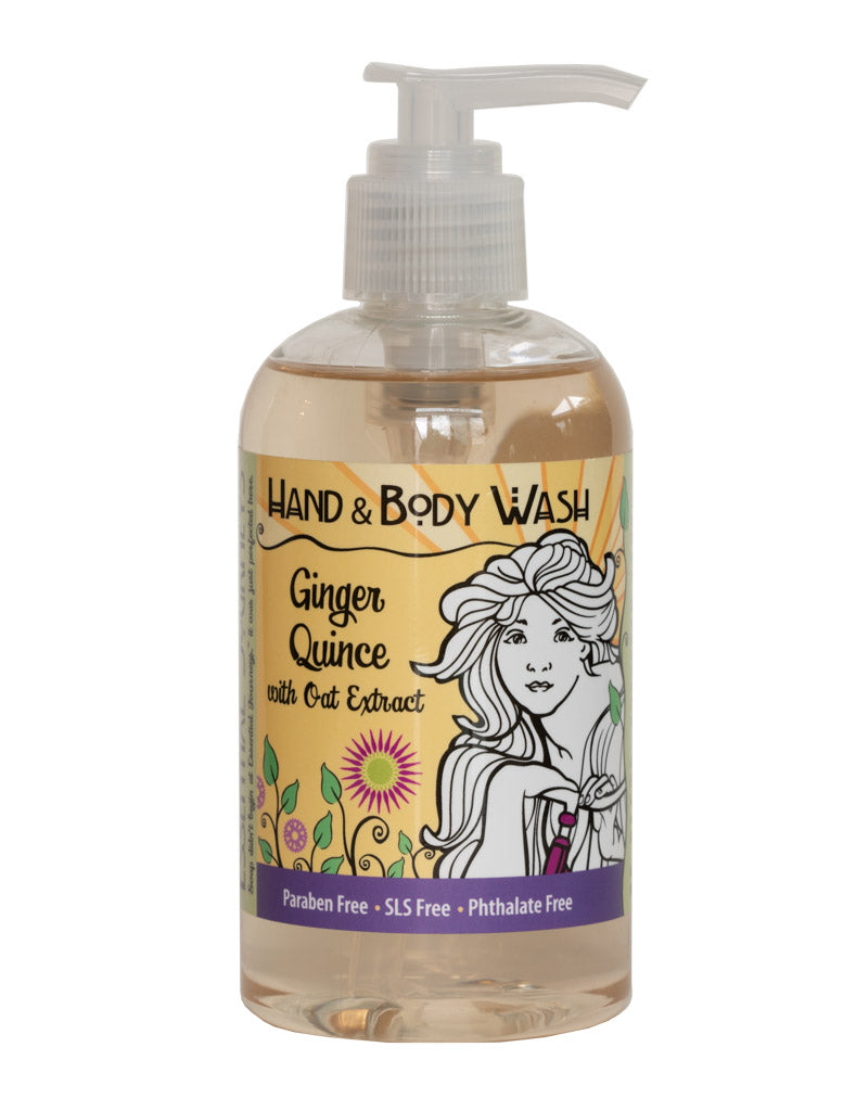 Ginger Quince Liquid Hand & Body Soap 8 oz.