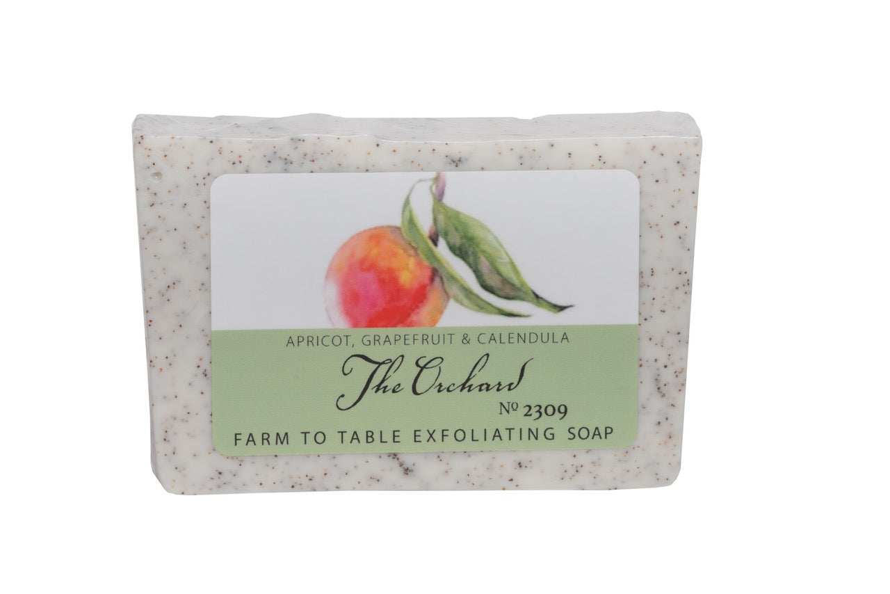 THE ORCHARD 5 oz. ~ FARM TO TABLE EXFOLIATING SOAP SLICE